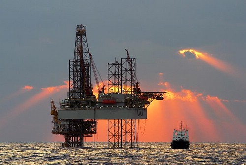 oil drilling rig
